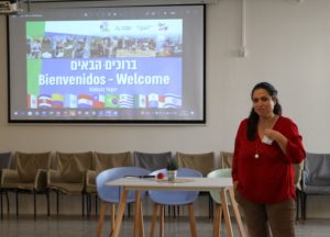 Keren Pardo, Directora del departamento de voluntarios y proyectos internacionales del Movimiento del Kibutz